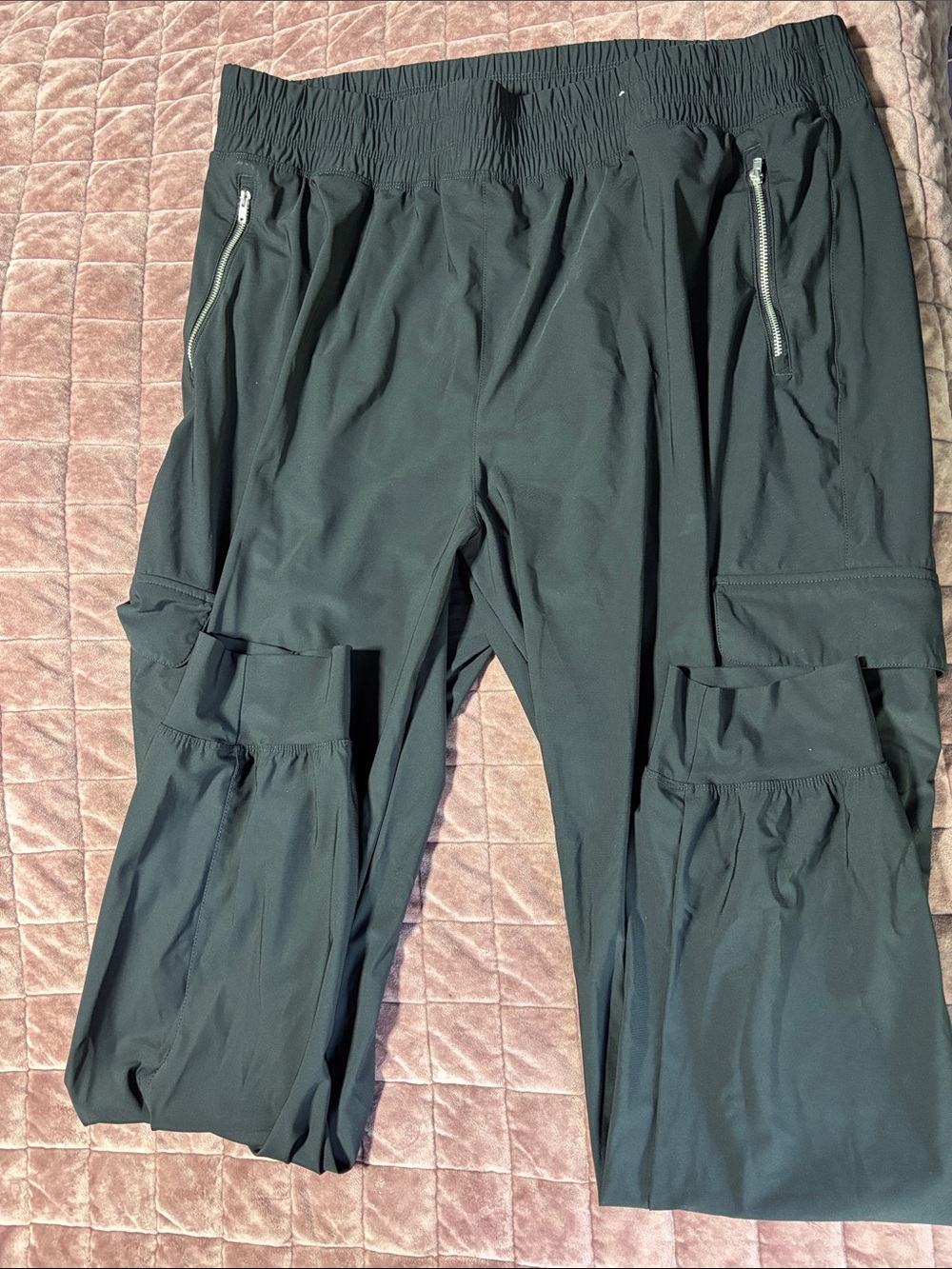 Women’s Black Cargo Performance Pants